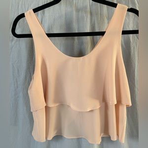 Flowy crop top (M)